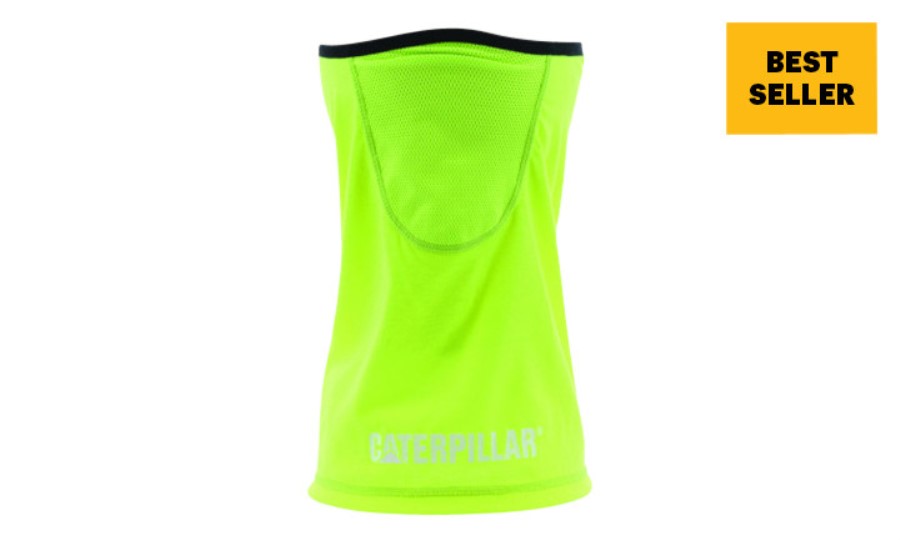 Neck Gaiter Hi Vis Yellow Caterpillar