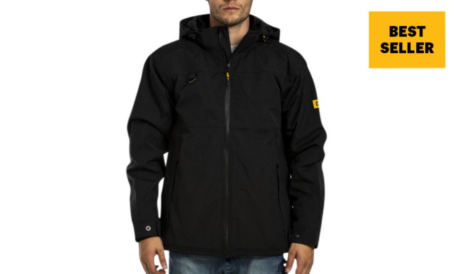 Chaqueta Impermeable Chinook Oruga Negra