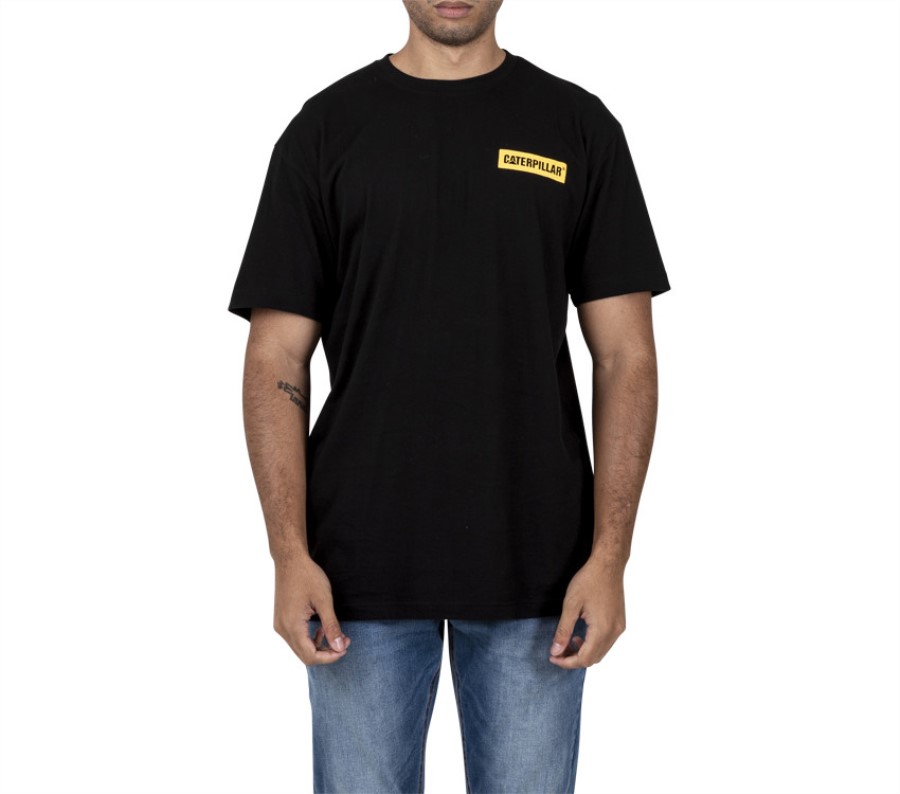 Camiseta De Manga Corta Triton Block Black Caterpillar