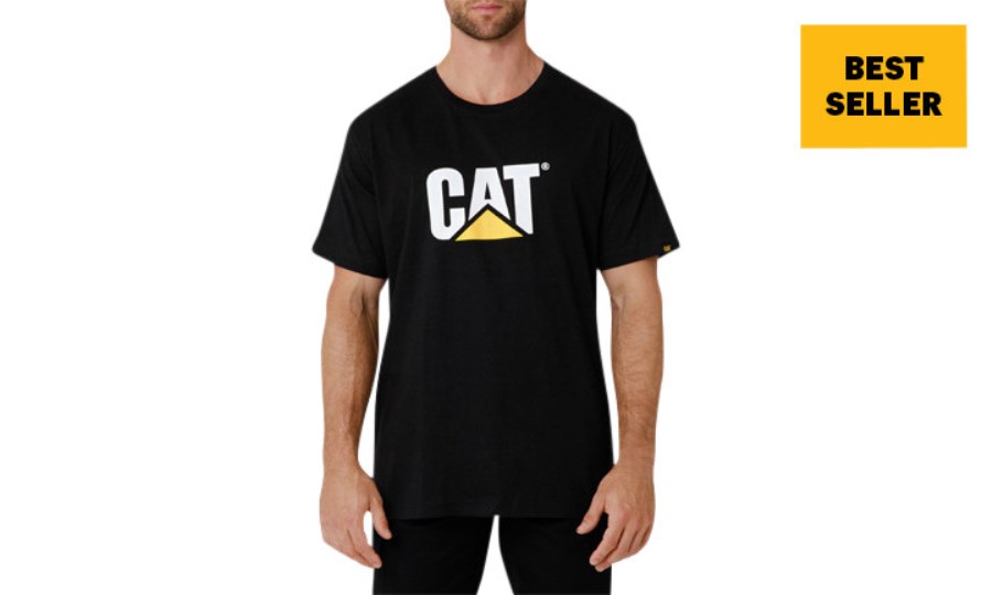 Camiseta Con Logo De Marca Registrada Oruga Negra