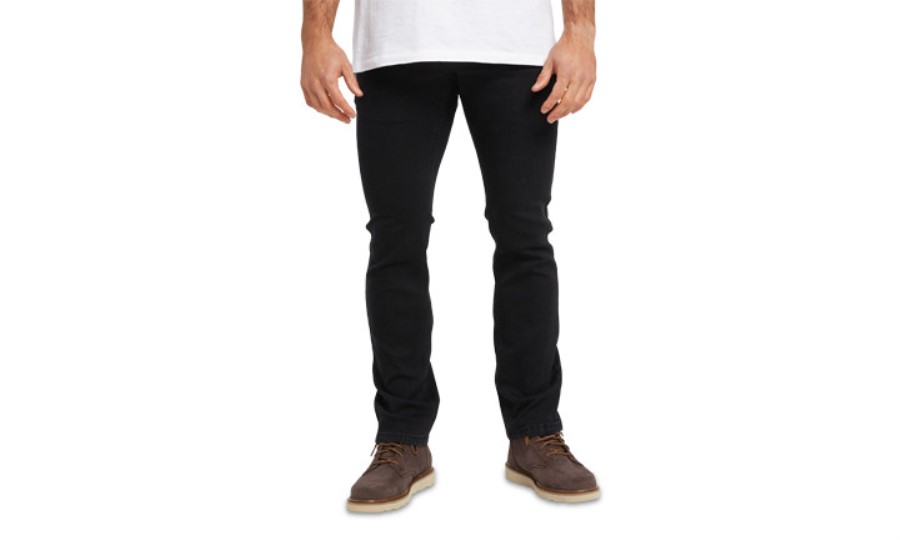 Noventa Y Ocho Jeans Delgados Oruga Negra