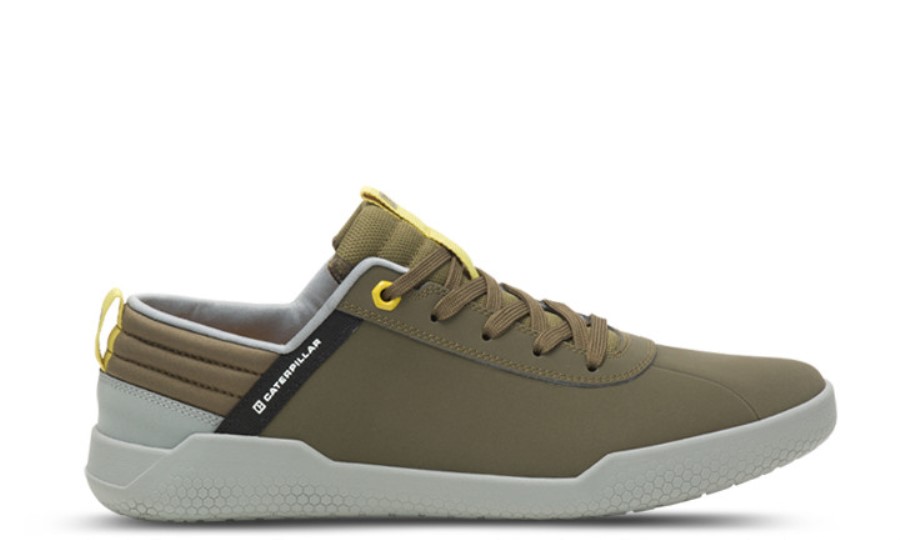 Zapato Hexagonal Oruga Paloma Salvaje Oliva Oscuro