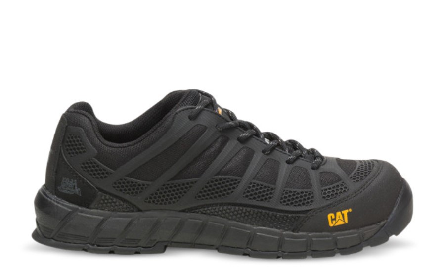 Zapato De Seguridad Aerodinámico Con Punta De Material Compuesto Oruga Negra